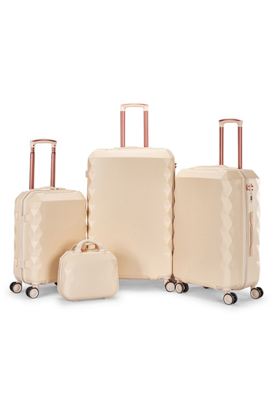 LİMRA 4 Pcs Set Valises Travel Suitcase Trolley Luggage Modern Design Luxury ...