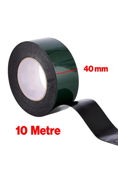 Çift Taraflı Köpük Bant 40mmx10m (yeşil Siyah)