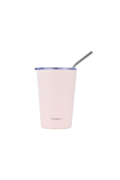 estia Θερμός Κούπα Homely STA Ροζ Χαλαζίας 400ml
