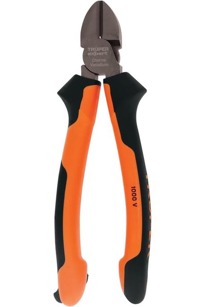 TRUPER T202-7X Diagonal Cutting Pliers (Side Cutters/Wire Cutters), 7 in (18 ...