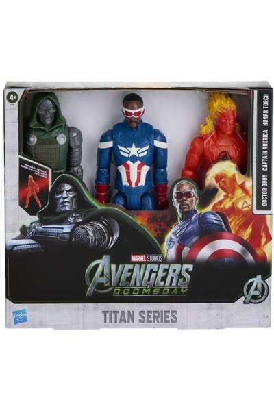 Hasbro Εκδικητές Σειρά Τιτάνων της Ημέρας της Αποκάλυψης Δόκτωρ Ντουμ Κάπτεν ...