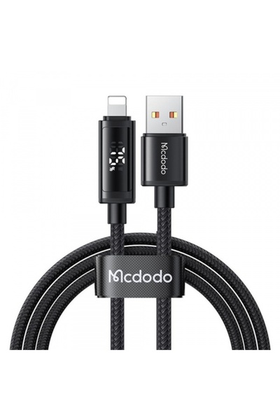 Mcdodo Cablu Date si Incarcare USB-A - Lightning CA-7970 Display, 18W, 1.2m, ...