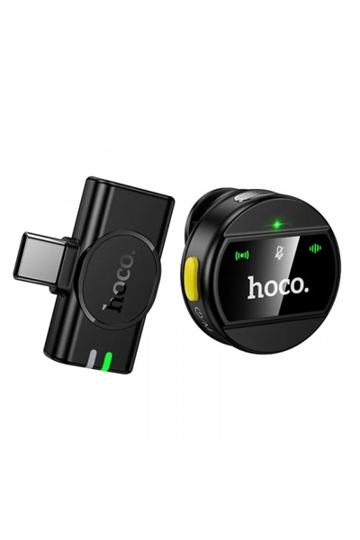Hoco Lavaliera L21, USB-C, Neagra