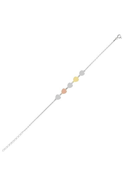 Be Special Brățară din argint 925 cu inimă 17,5 cm