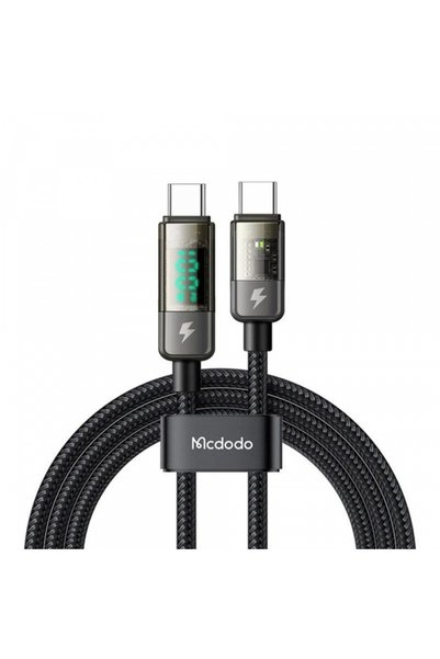 Mcdodo Cablu Date si Incarcare USB-C - USB-C CA-3610 Display Auto Power Off, ...