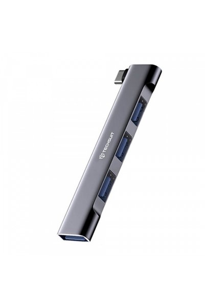 Techsuit Hub USB-C H13 ZenithDock, 4in1, Gri