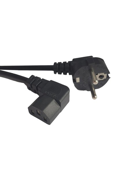 SPACE&R CABLU alimentare Spacer 1.8m, intrare Shucko, iesire C13 (conector 90...