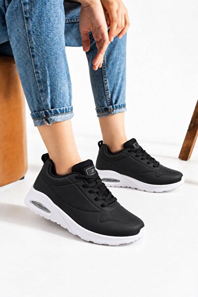 AlbiShoes Ženske udobne i moderne tenisice sa vezicama za svakodnevnu upotreb...