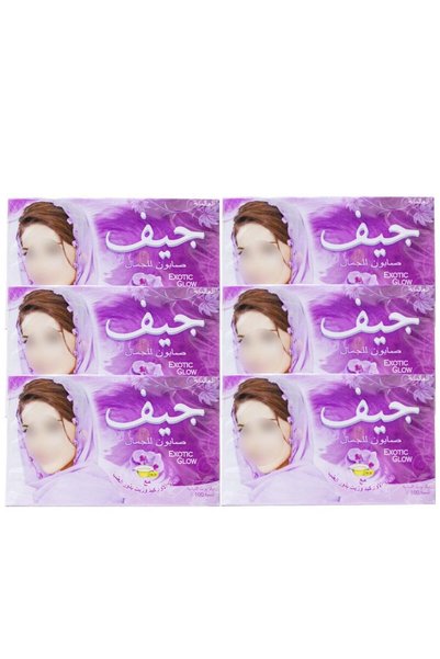 Jif Soap Cubes Sensual Passion Flower 76 gm - 6 Pieces