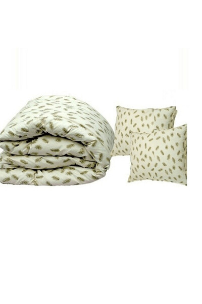 OEM Goose down duvet set + 2 square goose down pillows