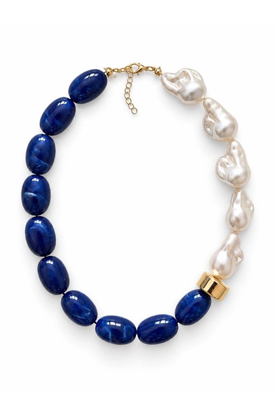 CHARMLUCKY Pearl Bead Necklace