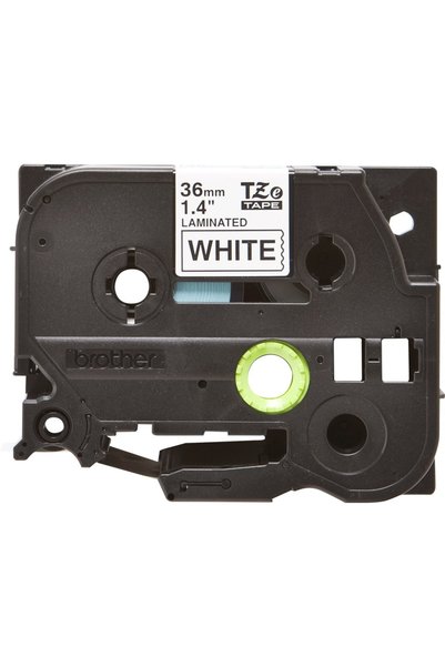 Brother Bandă laminată Originală Negru pe Alb, TZE261, pentru P-Touch, 36mm x...