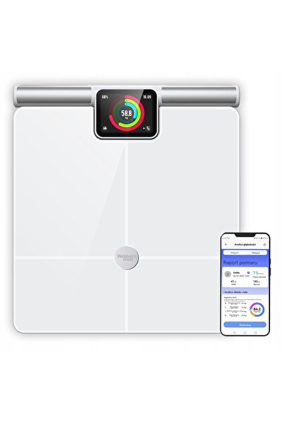 WEBBER Cântar Inteligent SIENA PRO+, 57 Parametri, 8 Electrozi, WiFi, Bluetoo...