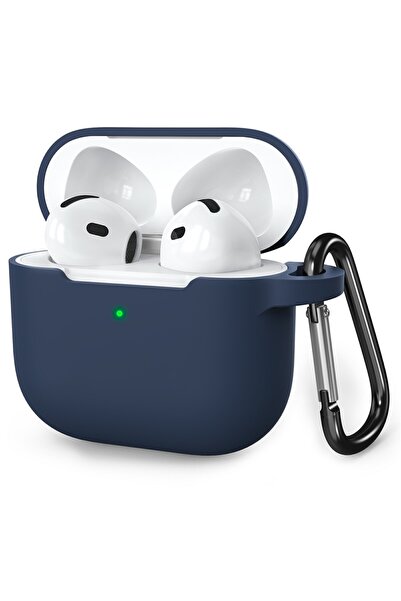 AhaStyle WE36 Θήκη Σιλικόνης TPU για AirPods 5 / 4 - Μπλε της Νύχτας