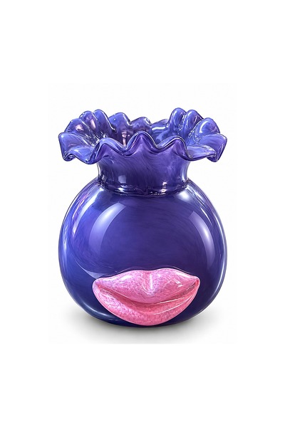 HEDİYE FİKRİ Decorative glass vase 16 x 15 cm
