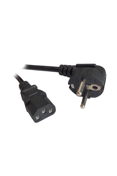 SPACE&R CABLU alimentare Spacer 1.8m, intrare Shucko, iesire C13, 10A, negru,...