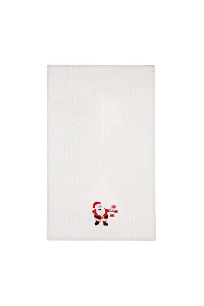 OEM Prosop Bucătărie de Crăciun Off White "HO HO HO" 60x40cm
