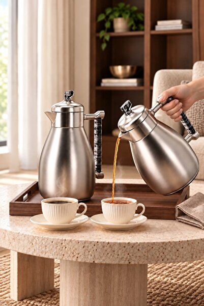 Generic Matte Silver Hospitality Tramms Set with Transparent Wave Handles (2X...