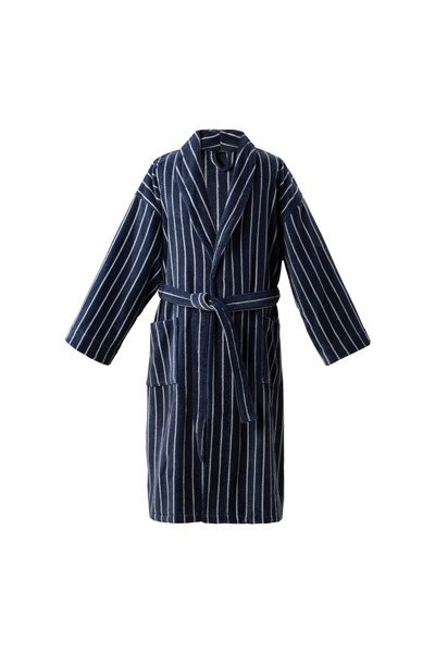 Cannon Printed Shawl Collar Bathrobe