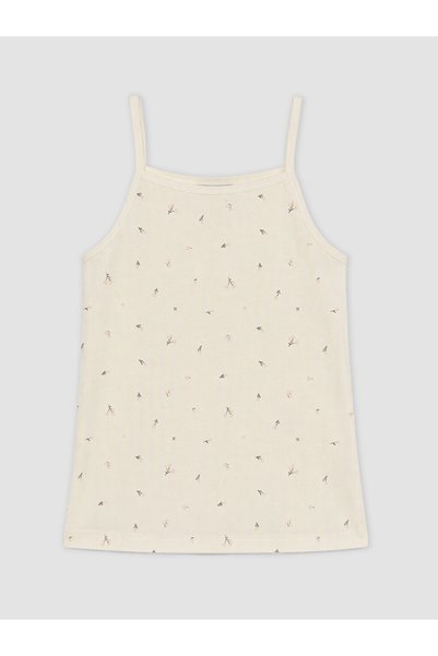 LC Waikiki Square Roba Collar Girl's Undershirt for Style Enthusiasts from Uz...