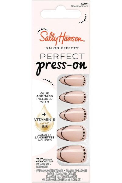 Sally Hansen أظافر صناعية بتأثير صالونات التجميل، سهلة التركيب، 101 SWOOP THE...