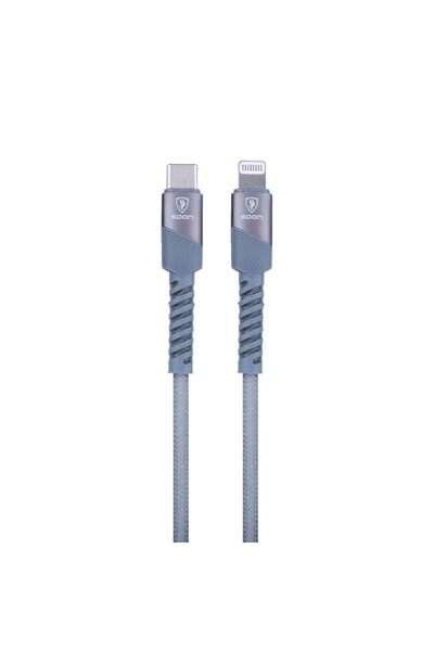 SP SPON كابل USB C إلى Lightning [معتمد من MFi] متوافق مع iPhone، كابل USB C ...
