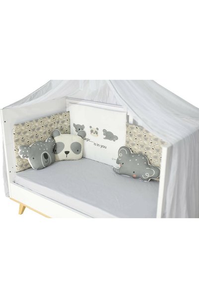 bebe stars Διακοσμητικά Μαξιλάρια Πάντα (Σετ 3 Τεμαχίων) (202-312)