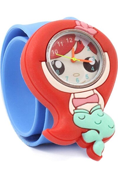 Wacky Watches Παιδικό Ρολόι Χειρός 3D Γοργόνα που κουμπώνει "