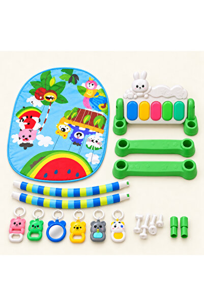 Okay Piano-Shaped Fitness Mat with Music and Light, Beautiful and High-Qualit...