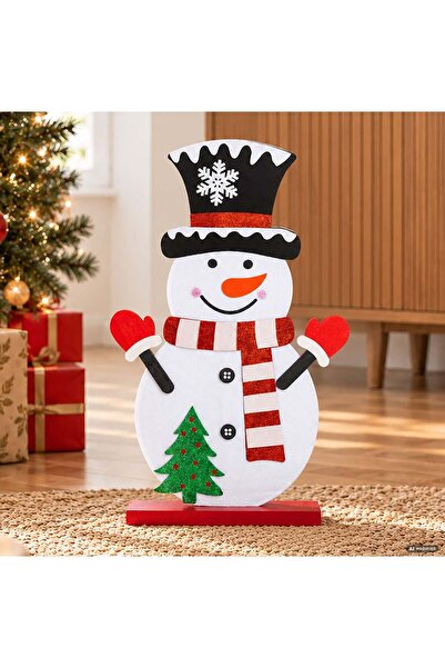 OEM Figurina Decorativa de Craciun Om de Zapada din Fetru 29x44,5cm