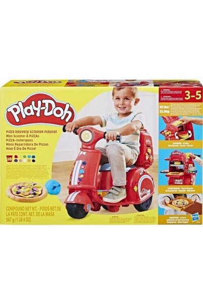 Play Doh Play-Doh Σκούτερ Διανομής Πίτσας Playest