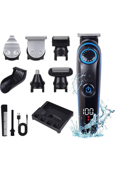 GENERAL 5 in 1 Trimmer for Men, Multifunctional Beard Nose Body Trimmer Shave...