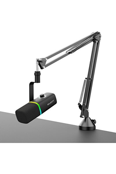 majesty Gaming Microphone Bundle | Mic with 360° Professional Arm for Content...