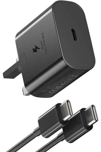 GENERAL Fast Charger Compatible with Samsung- 25W USB C Wall Charger with 3FT...