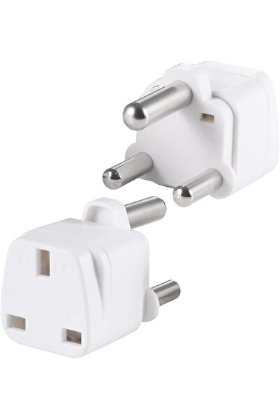 GENERAL 2-Pack UK to South Africa Plug Adapter, VetMedWear South Africa Power...