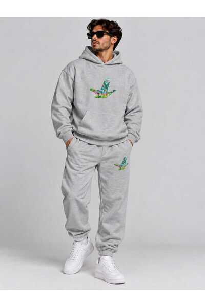 YK WEAR Unisex Hooded Tracksuit Set – Oversize Fit