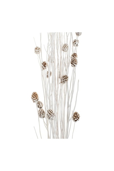 OEM Crenguțe Artificiale cu Conuri de Brad, Set 9 buc., 100 cm, Decor de Crăciun