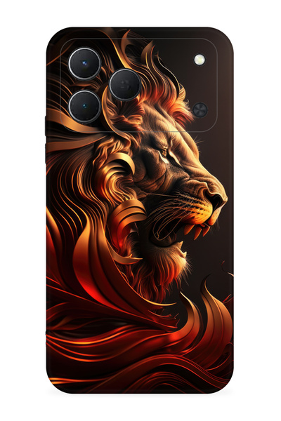 TECNO Spark 50 4G Kılıf Boutique Baskılı Resimli Süper Arslan Pcode -072
