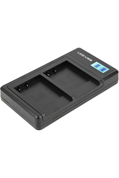 ASHATA شاحن USB نحيف للبطارية NP BN1، شاحن محمول لبطارية الكاميرا NP BN1، شاح...