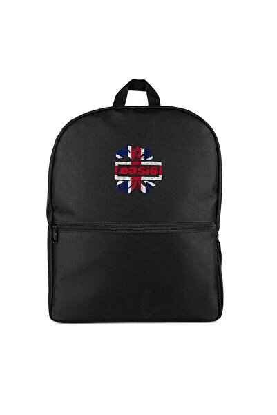 CrowsGate Oasis Logo Backpack Black Color