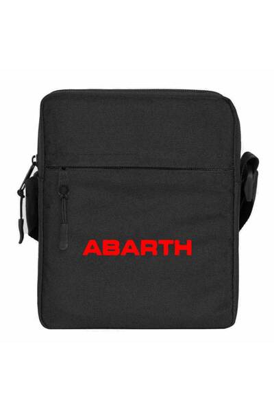CrowsGate Geantă de umăr Abarth Text Line Culoare Neagră