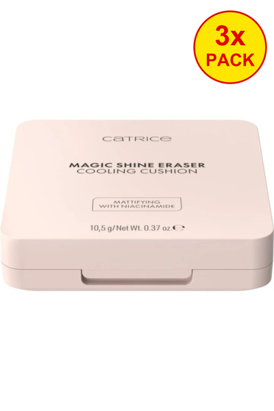 Catrice 3 броя матиращ гел Magic Shine Eraser охлаждащ кушон C 010 Cool Cloud