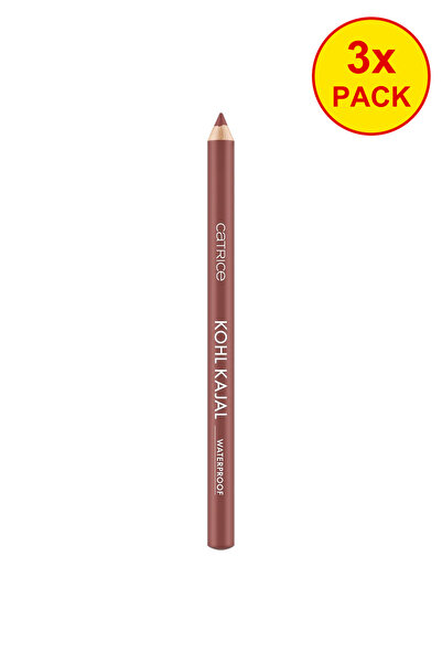Catrice 3x PACK Kohl Kajal Waterproof 100, 0.78 g