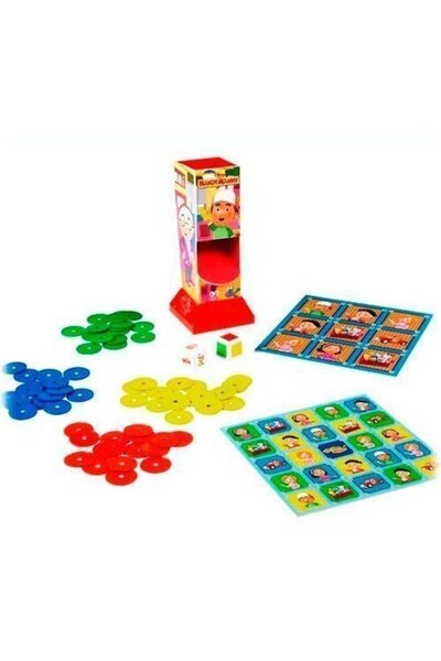mattel Επιτραπέζιο Παιχνίδι Τικ Τακ Μπίνγκο Μπομπ ο Μάστορας 2 Παιχνίδια σε 1...