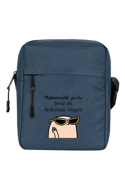 CrowsGate Geantă de umăr Excellence Yordu I Am Fabulous, culoare bleumarin