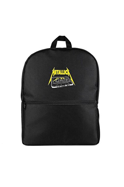 CrowsGate Rucsac Metallica Tape Culoare Neagră