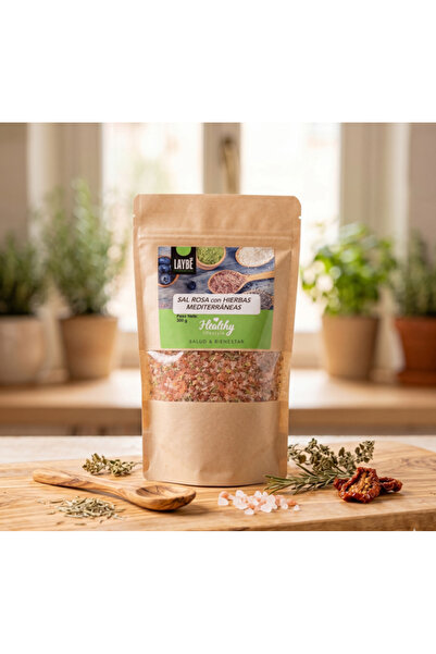 Laybe Sare roz cu ierburi mediteraneene 300 g – pungă doypack