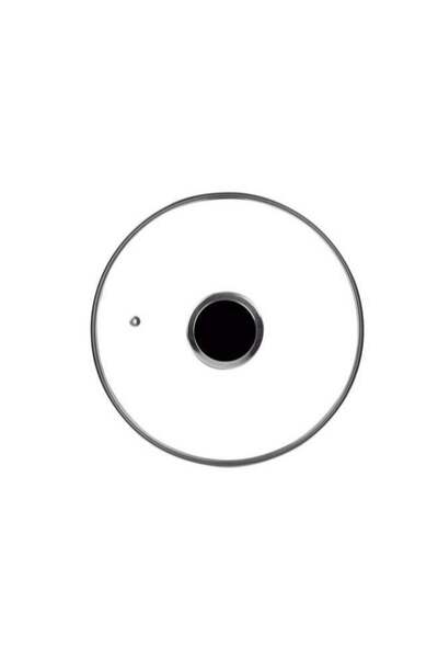 Generic Brand ibili Glass Lid with Stainless Steel Knob, Tempered Glass Pot C...