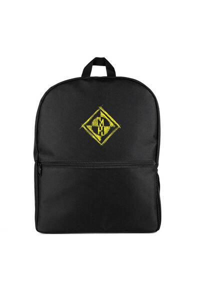 CrowsGate Machine Head 1993 Demo Graffiti Backpack Black Color