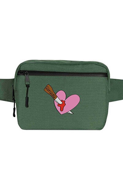 CrowsGate Seen Waist Bag Green Color